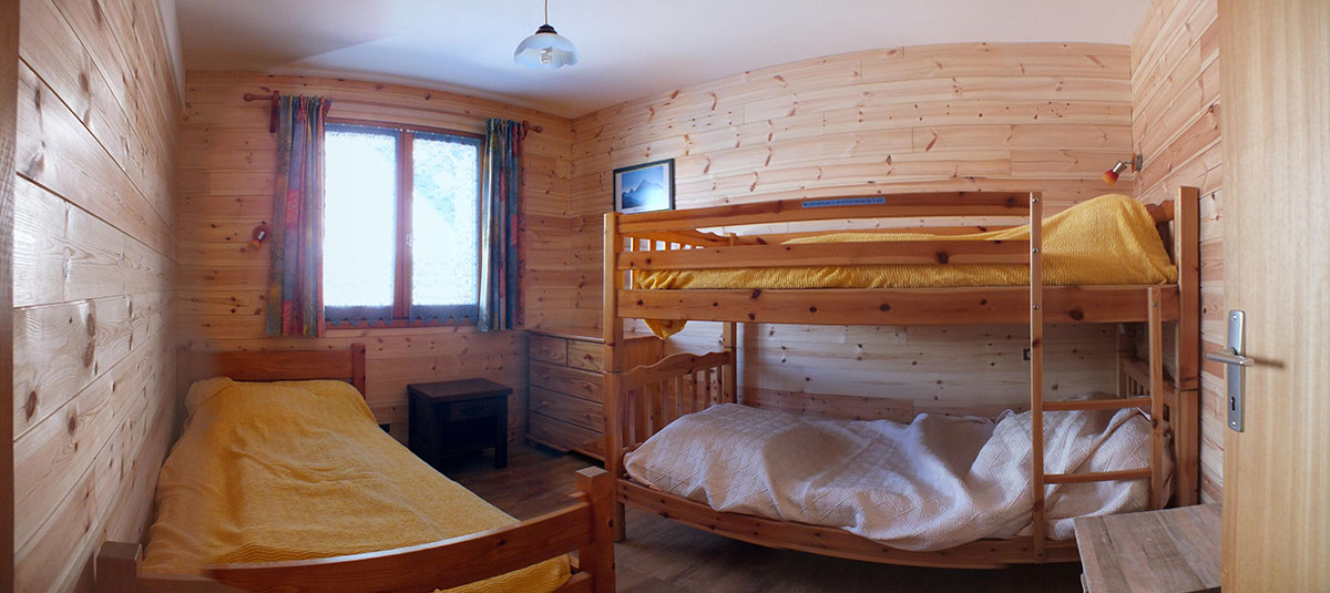 Chambre bleue (3 X une place)